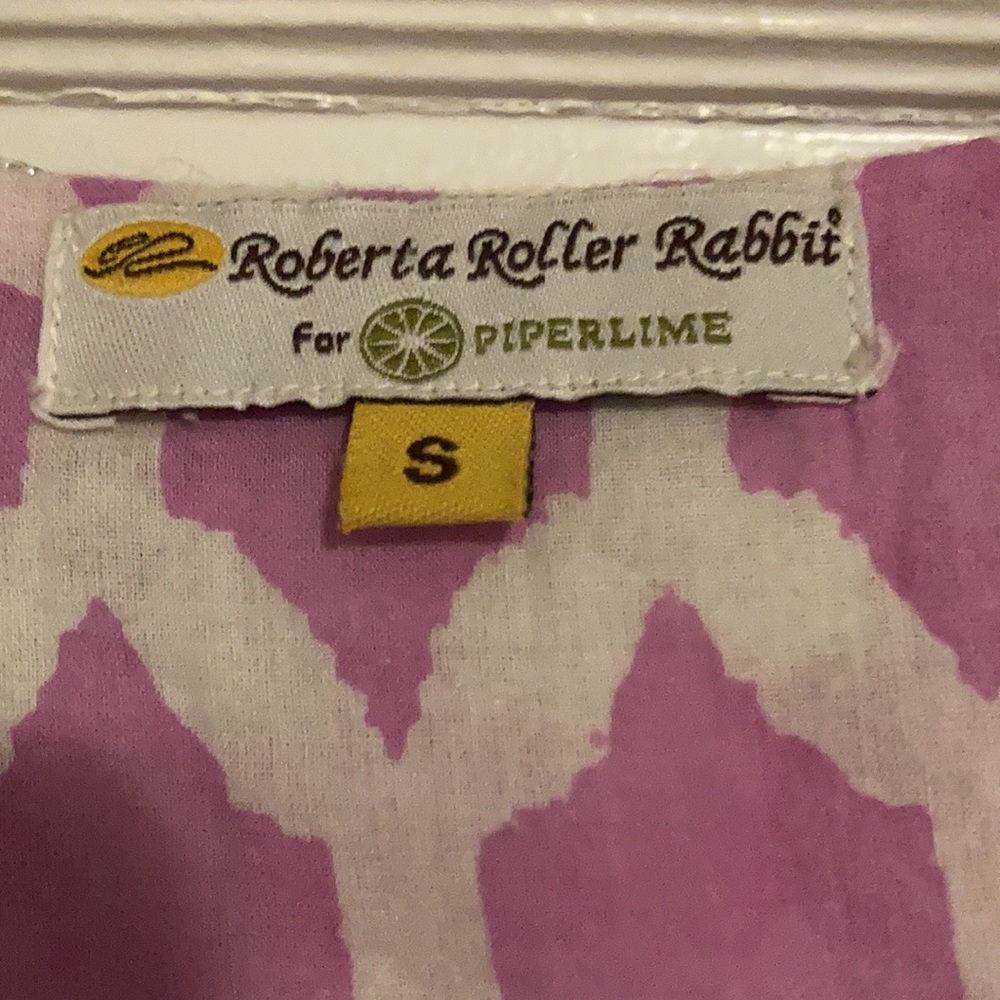 Roberta Roller Rabbit Tunic with Silver Embroidery - Picture 3 of 4